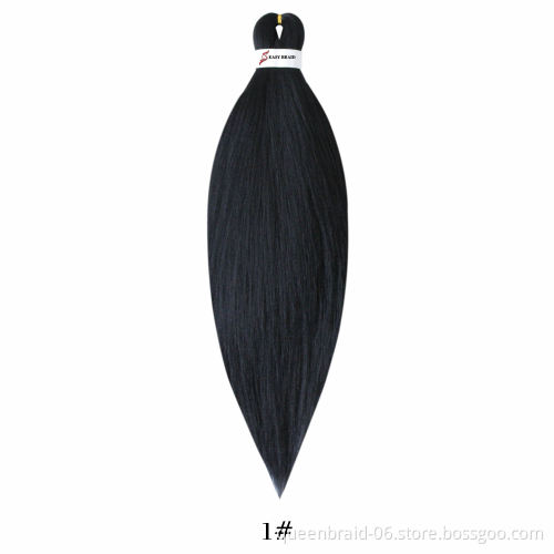 Synthetic Braiding Hair Yaki Texture Colourful Afro Hot Water 20inch Black African Braid Hair Extensions Curly Color Braids
